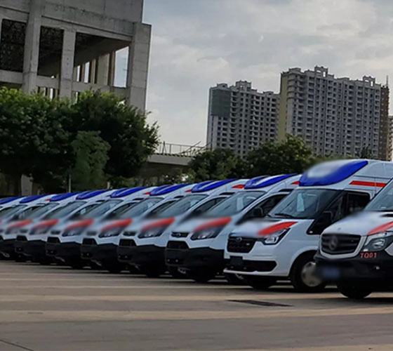 云阳县服务车队展示